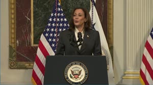 Vice President Kamala Harris Awards Former NASA Astronauts Douglas Hurley and Robert Behnken the Congressional Space Medal of Honor